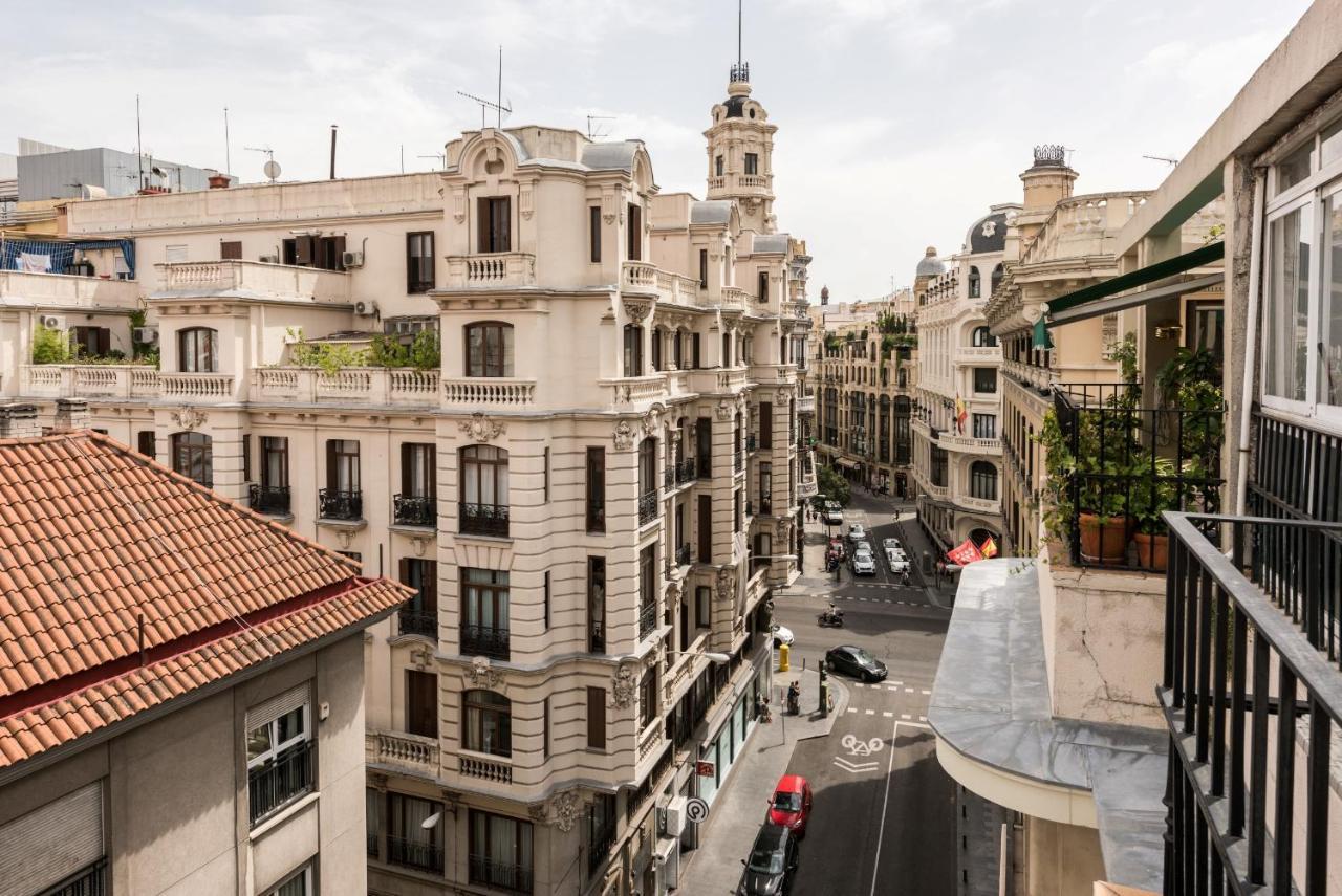 Gran Via Terrace City Center Madrid Kültér fotó