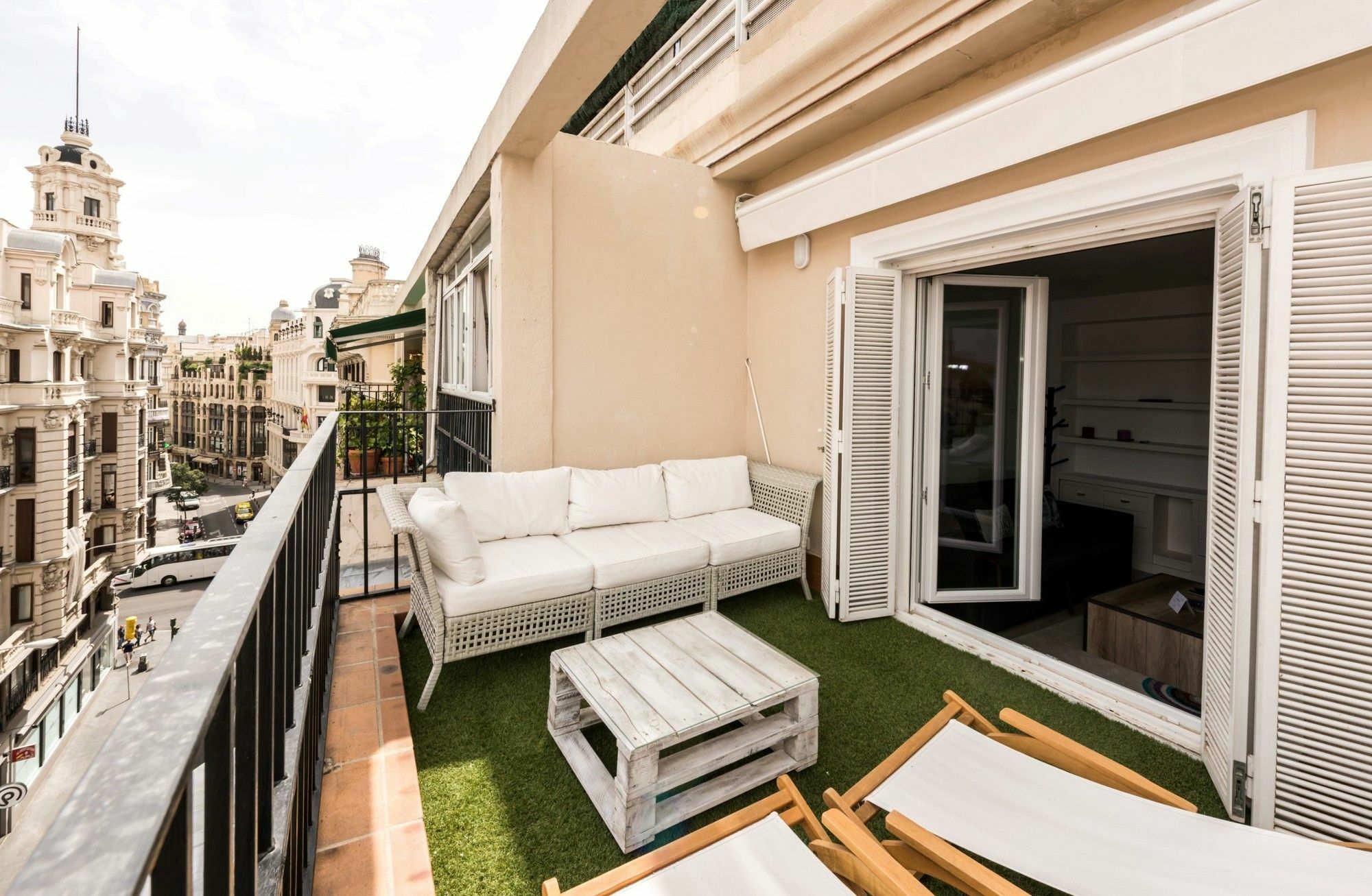 Gran Via Terrace City Center Madrid Kültér fotó