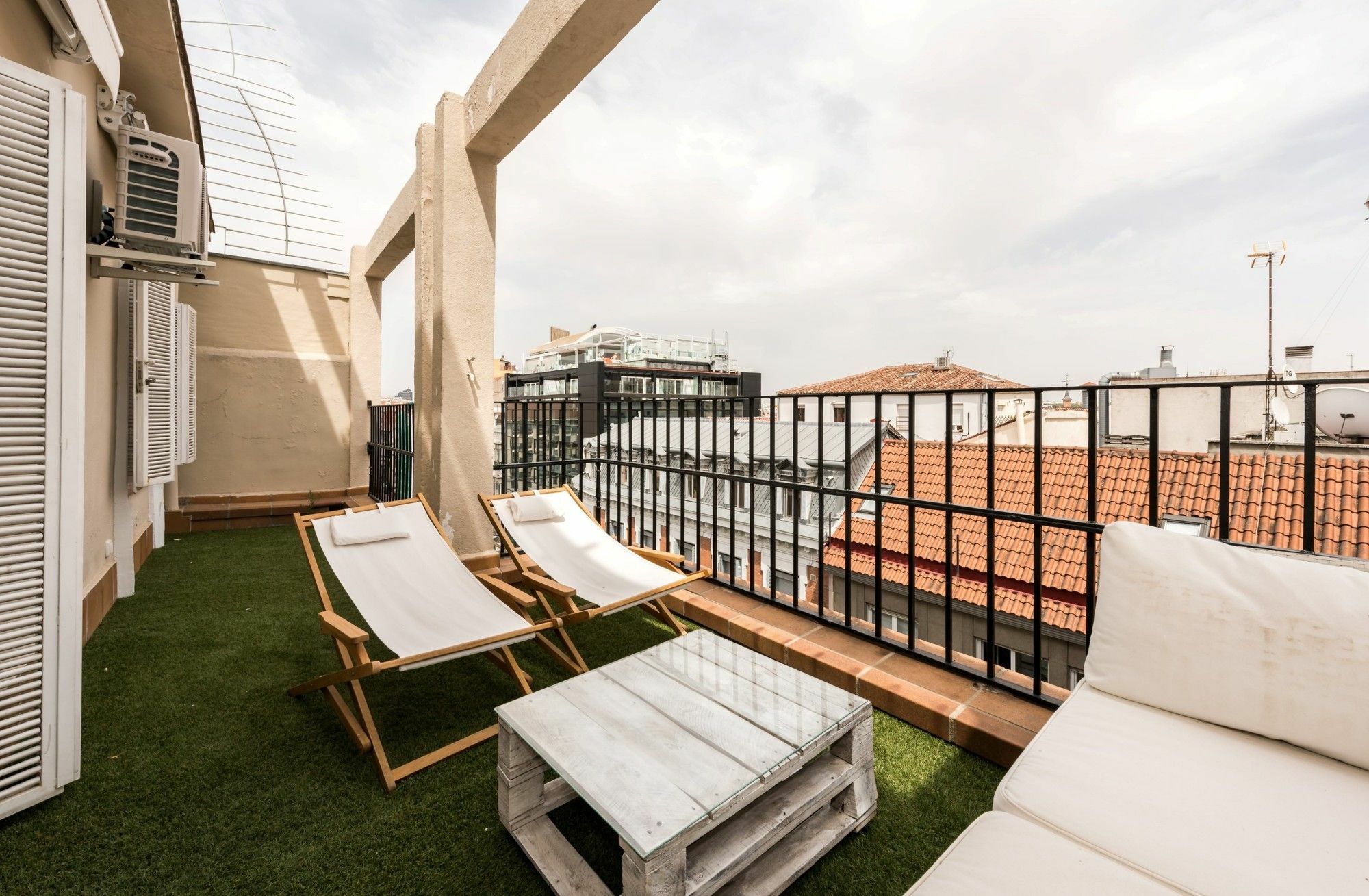 Gran Via Terrace City Center Madrid Kültér fotó